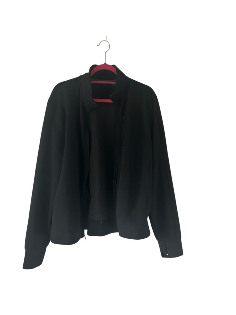 Perry Ellis Men's Knit Full-Zip Mock-Collar Jacket